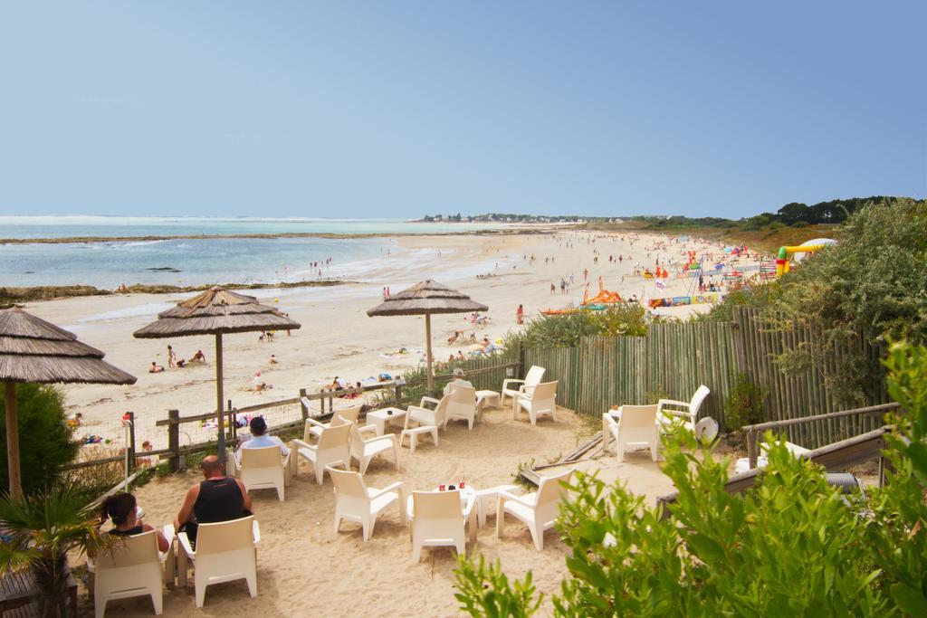 Hotel Camping De La Baie La Trinité-sur-Mer Exterior foto